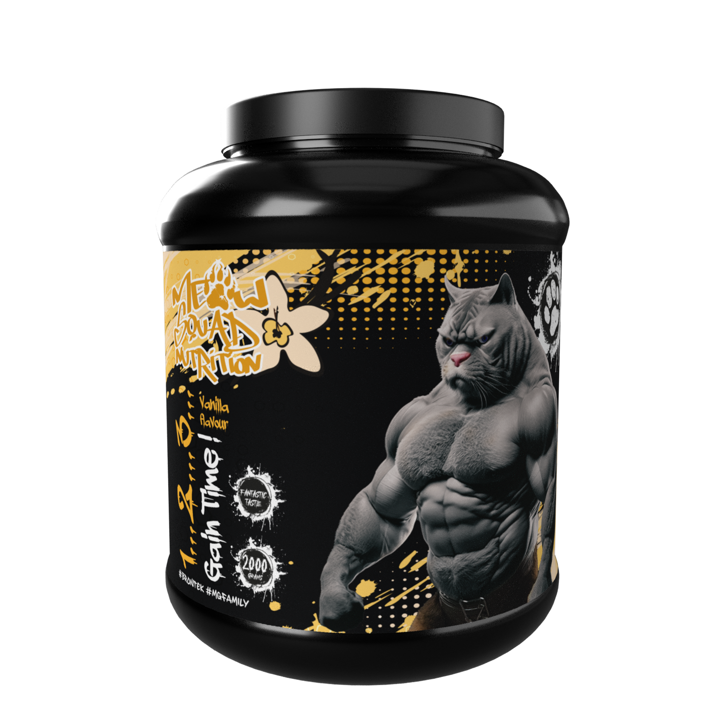 Meow Squad Nutrition Gain Time Mass Gainer 2000g Vanilla - BB 24.10.2026
