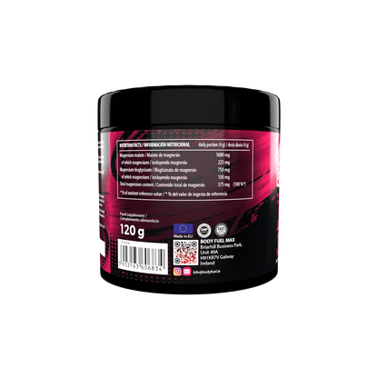 Meow Squad Nutrition Magnesium Powder 120g - Dual Malate & Bisglycinate Complex - BB 12.09.2026 (Raspberry) + FREE Ashwagandha
