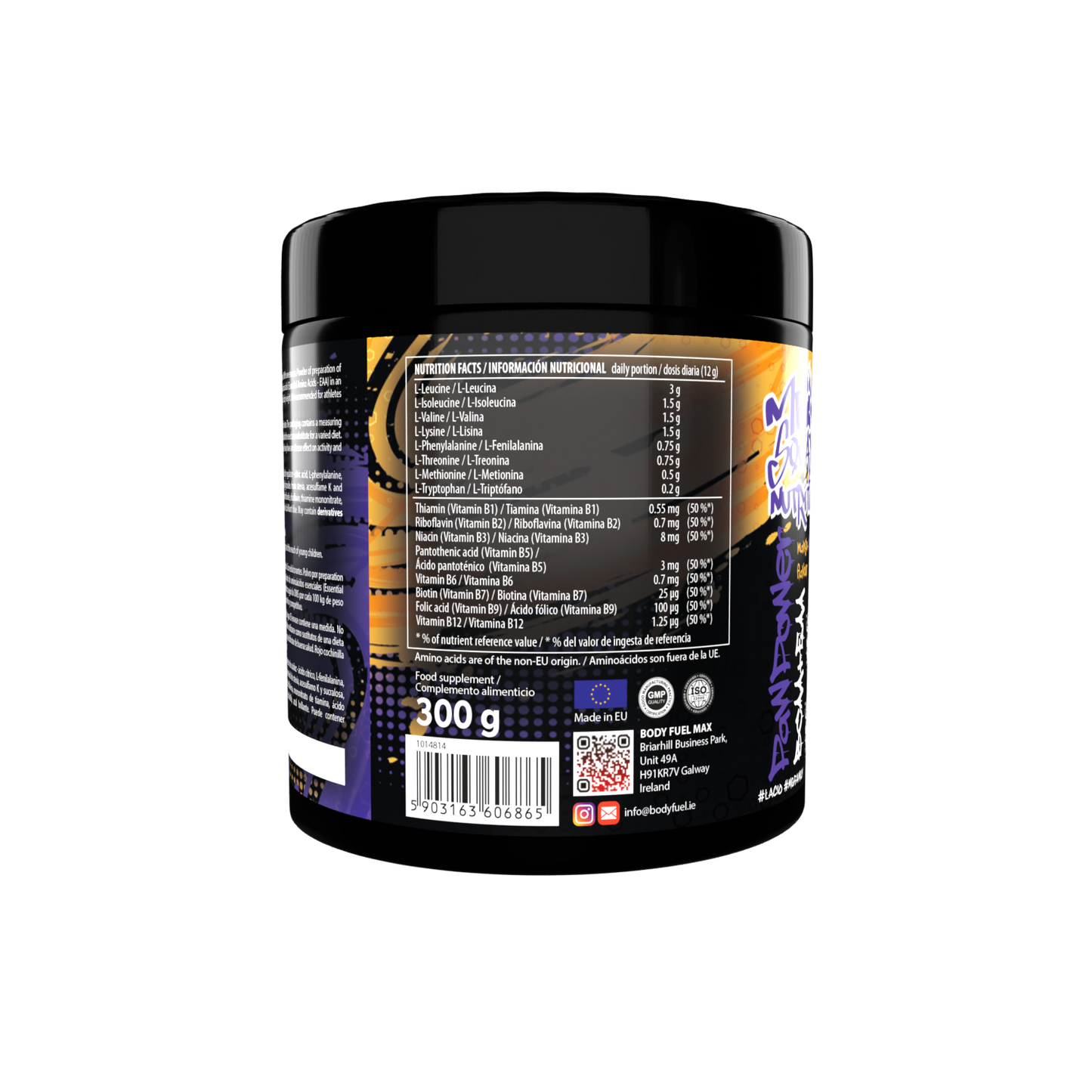 Meow Squad Nutrition BCAA + EAA Aminos 300g - Buy 2+1 Free