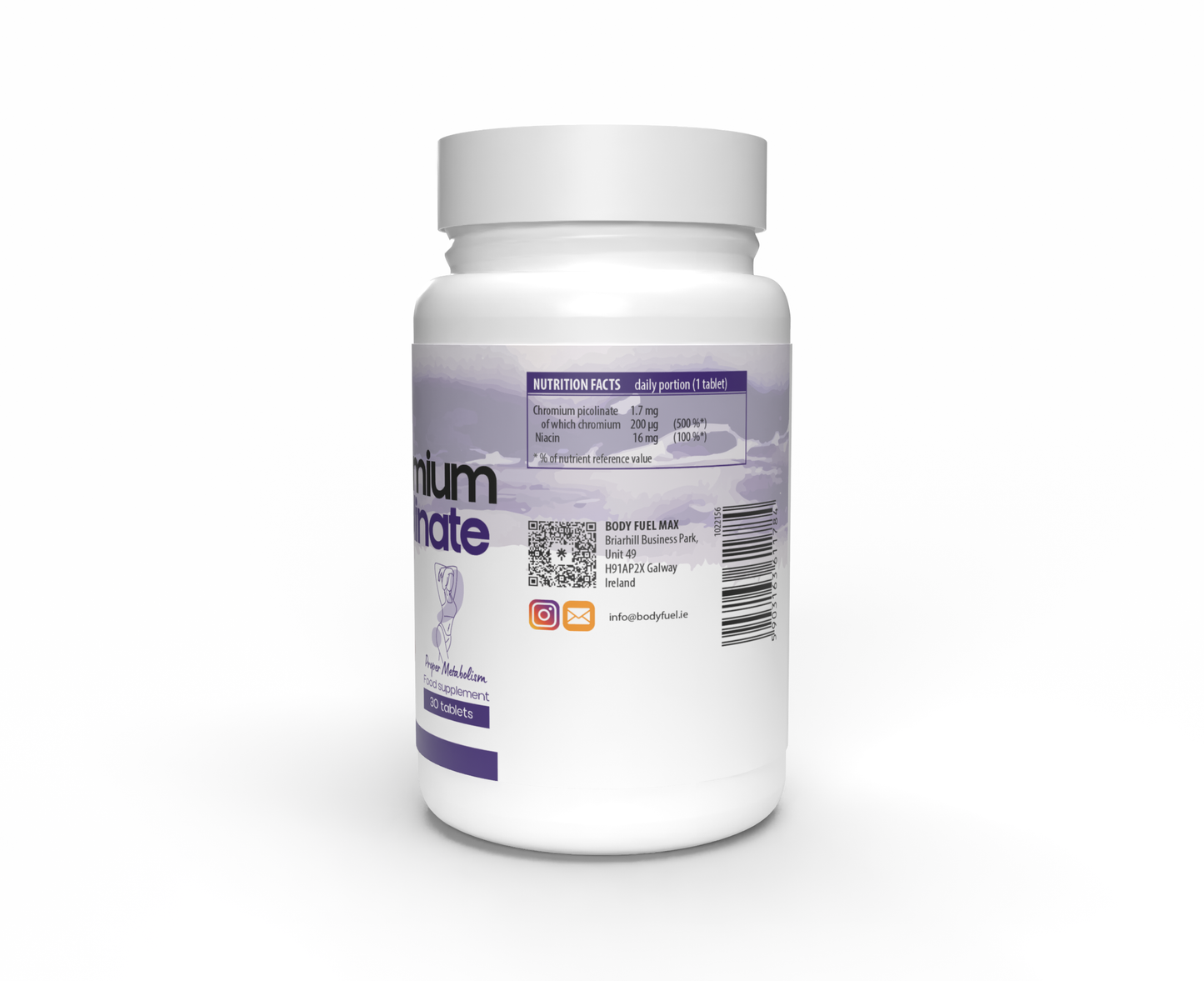 MG Complete Life Chromium Picolinate 30 Tablets