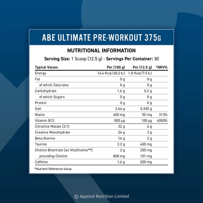 Applied Nutrition ABE Ultimate Pre-Workout – 375g