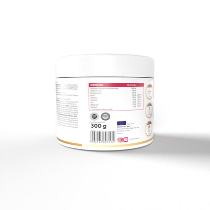 MG Complete Life Marine Collagen 300g back label - supplement information
