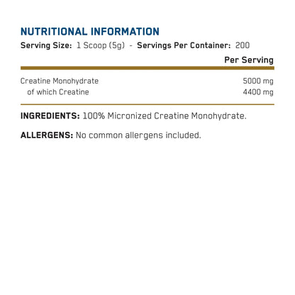 Applied Nutrition Creatine Monohydrate – 250g Unflavoured