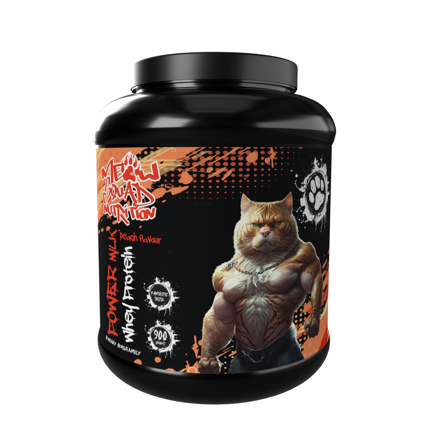 Meow Squad Nutrition Whey Protein Power Milk 900g - BB 12.09.2026