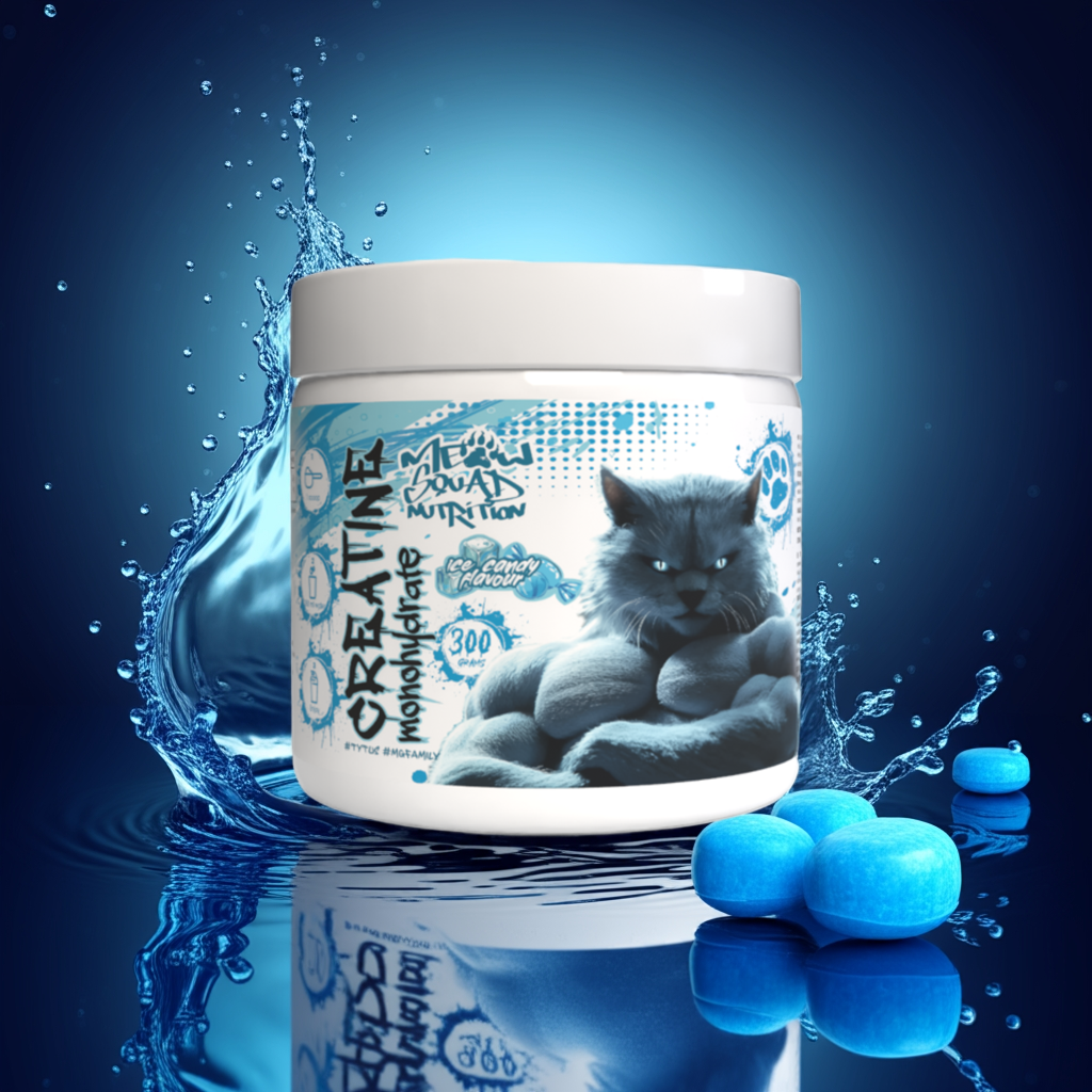 Meow Squad Nutrition Creatine Monohydrate Ice Candy 300g