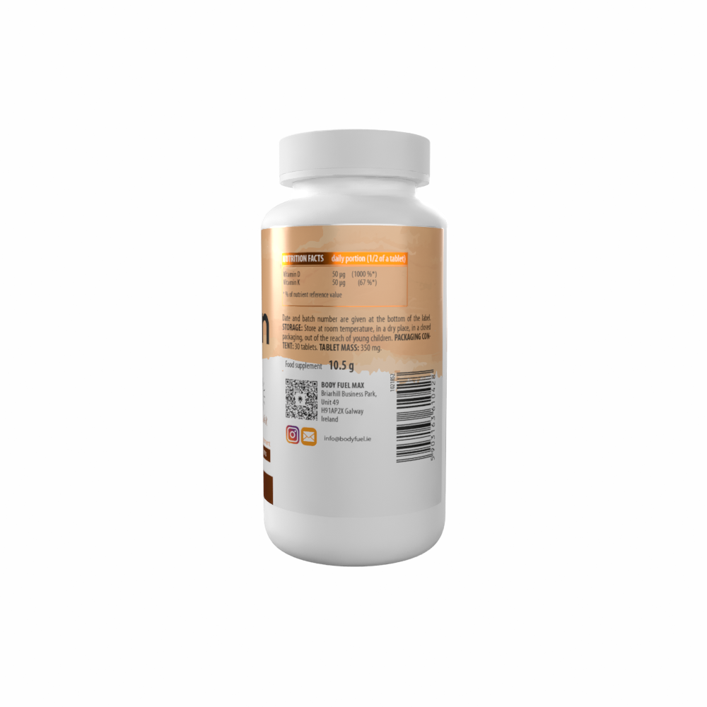 MG Complete Life D3 + K2 (4000 IU per 1 tab) 30 Tablets